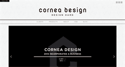 Desktop Screenshot of corneadesign.com